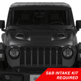 Air Hood Scoops for Jeep Wrangler Rubicon / Gladiator (S&b Intake Required) - El Rey Motor Sports S&B Filters